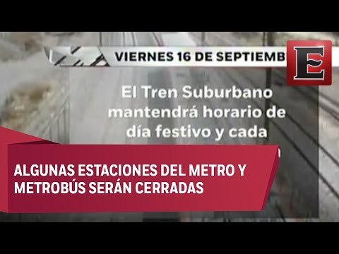 Transporte público cambia sus horarios por festejos patrios