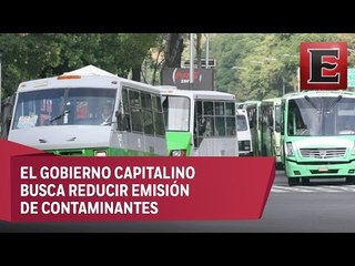 Anuncian en la CDMX cambios de filtros en transporte público y escolar