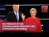 Clinton y Trump protagonizan encendido debate presidencial