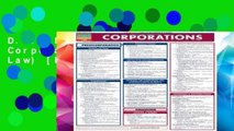 D.O.W.N.L.O.A.D [P.D.F] Corporations (Quickstudy: Law) [E.B.O.O.K]