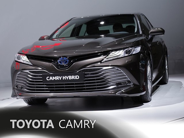 Toyota Camry en direct du Mondial de Paris 2018