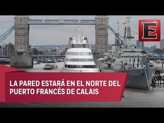 Londres levantará muro para frenar migración