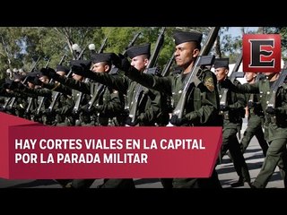 Desfile Militar en la CDMX por el 206 aniversario de la Independencia
