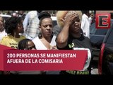 Protestan por asesinato de afroamericano, en el Cajón
