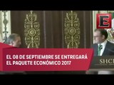 Entrega-recepción de la Secretaría de Hacienda