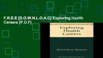 F.R.E.E [D.O.W.N.L.O.A.D] Exploring Health Careers [P.D.F]