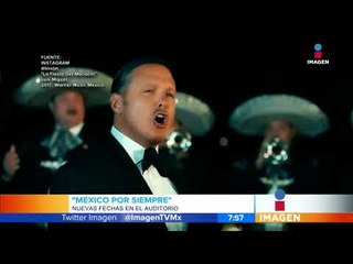 ¡Luis Miguel tiene nuevas fechas en el Auditorio! | Noticias con Francisco Zea