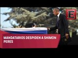 Despiden Líderes Mundiales a Shimon Peres,  en una emotiva ceremonia