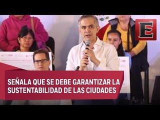 Mancera propone homologar políticas ambientales en Megalópolis