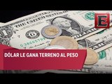 Dólar sigue ganando terreno frente al peso