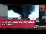 Explota pipa de gas en Veracruz