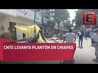 Al fin… CNTE regresa a clases en Chiapas