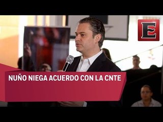 Niega SEP que exista un arreglo con la CNTE en Chiapas