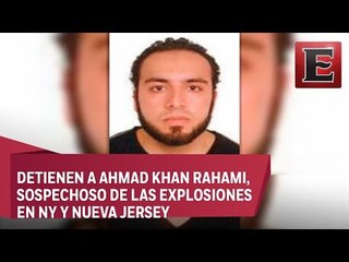 Detienen a sospechoso de las explosiones en Nueva York y Nueva Jersey