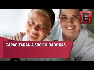 Capacitarán a personas que se dedican a cuidar a adultos mayores