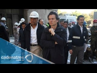 Director General de Pemex visita a víctimas por la explosión en Campeche