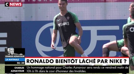 Cristiano Ronaldo accusé de viol, "Nike préoccupé" - ZAPPING ACTU HEBDO DU 06/10/2018