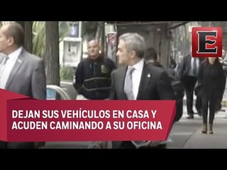 Funcionarios de la CDMX se suman al Día Mundial sin Automóvil