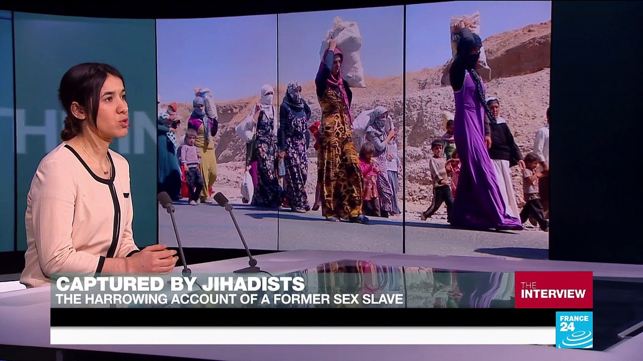 Nobel peace Prize recipient and Yazidi former sex slave Nadia Murad recalls IS group hell in Iraq (2016)