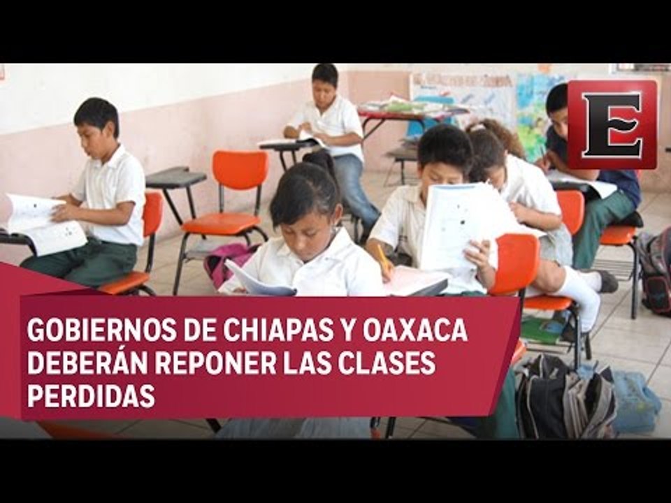 Gobiernos locales deben reponer clases: SEP