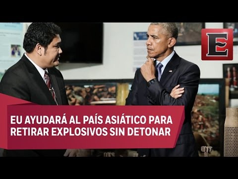 Obama se reúne con sobreviviente de bombardeos en Laos
