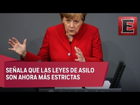 Merkel defiende su política migratoria ante Congreso alemán