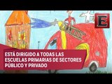 Bomberos capitalinos organizan concurso de dibujo