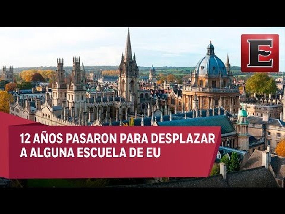 Oxford en primer lugar del mundo