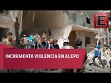 ONU convoca reunión de emergencia por crisis en Alepo
