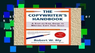Best product  The Copywriter s Handbook: A Step-by-step Guide to Writing Copy That Sells