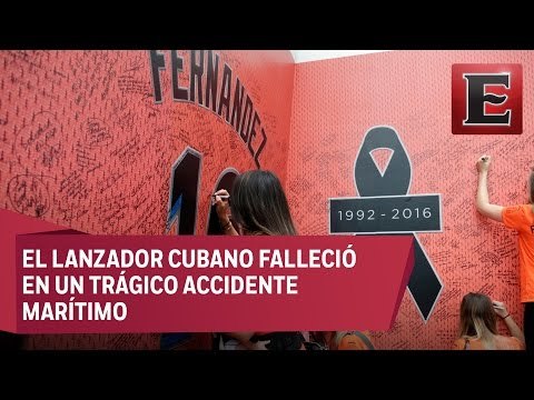 Miami llora la muerte del beisbolista cubano José Fernández