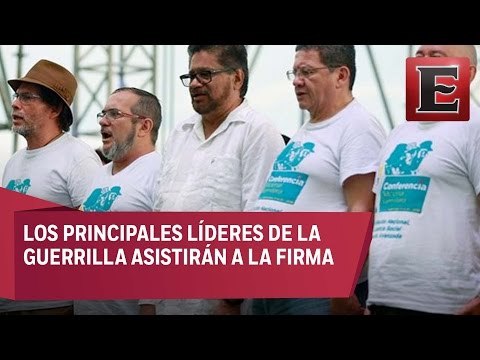 Las FARC llegan a Cartagena para firmar acuerdo de paz