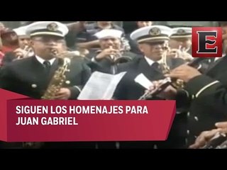 La Marina rinde homenaje al Divo de Juárez