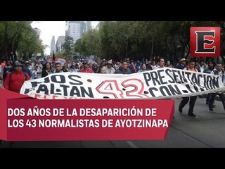 Miles piden en la CDMX continuar con la búsqueda de normalistas