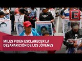 Marcha en la CDMX por los normalistas de Ayotzinapa
