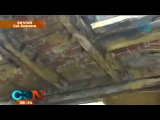 Aparatosa caída de barda en la Colonia Guerrero