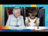 ¡Reina Isabel ll se aparece en semana de la moda! | Noticias con Paco Zea