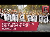 PGR da a conocer nuevos sitios de investigación en el caso Ayotzinapan