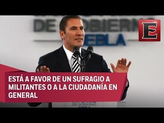 “Candidato presidencial del PAN debe definirse por votación”: Moreno Valle