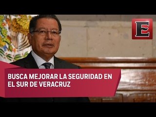Flavino Ríos busca estrategia para mejorar la seguridad en Veracruz