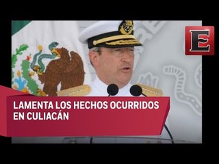 Secretario de la  Marina Armada expresa condolencias por militares caídos en emboscada