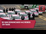 Inseguridad a bordo de taxis en México