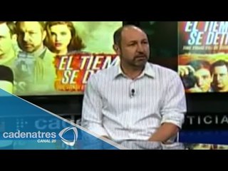 Entrevista al actor Rodrigo Murray por la obra 'El tiempo se detiene'