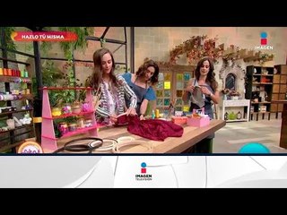 ¡Aprende a hacer un organizador a lado de María Elisa Camargo! | Sale el Sol