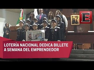 Lotería Nacional dedica sorteo a Semana Nacional del Emprendedor