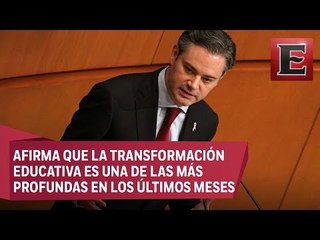Aurelio Nuño defiende ante el Senado la Reforma Educativa