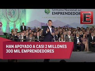 Enrique Peña Nieto inaugura Semana Nacional del Emprendedor