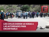 Policía comunitaria de Guerrero toman carretera federal Tlapa-Chilpancingo