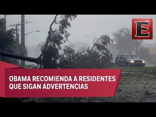 Huracán Matthew azota costas de Florida