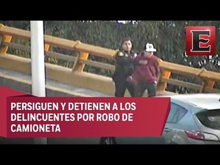 Caen ladrones de vehículos en Circuito Interior